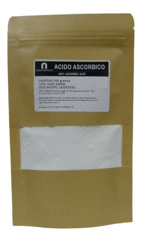 Ácido Ascórbico (vitamina C) - g a $70