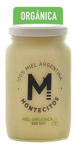 Miel Orgánica  Montecitos 500 Gr