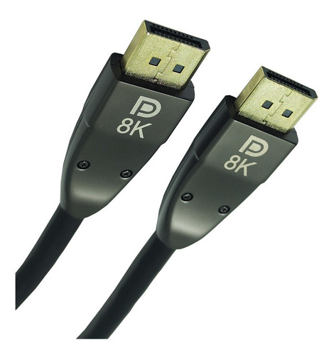 Imagem 4 de 4 de Cabo Displayport 1.4 8k De 2 Metros 32,4gbps Para Multimídia