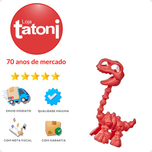 Play Doh Brinquedo Slime Dinossauro Ovos E Ossos Sortidos