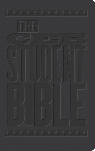 Libro The Ceb Student Bible Black Decotone Nuevo