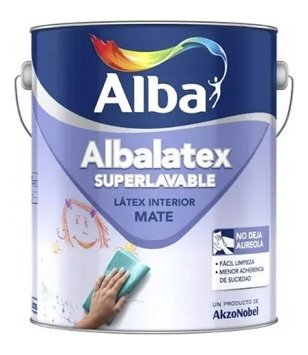 Albalatex Superlavable Resiste Manchas X 10lts Pintumm