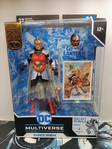 Wonder Woman Flashpoint Dc Multiverse Mcfarlane Toys (Usado)