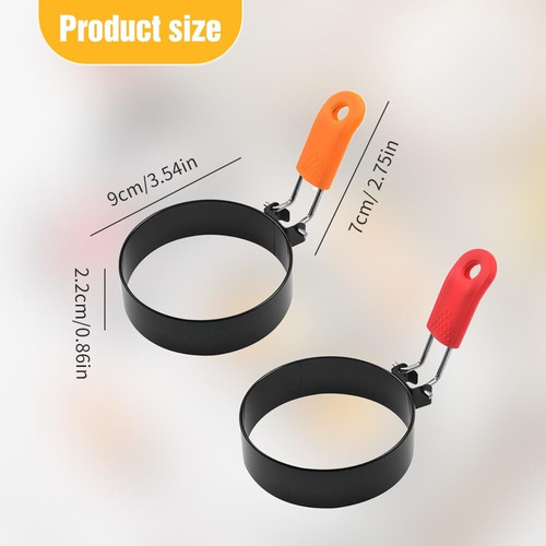 Ng Anillos Para Freir Huevos, 2pcs Egg Rings For Frying
