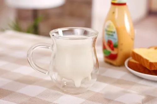 Taza Vaca Teta Ubre De Vidrio 250 Ml Ideal Regalos