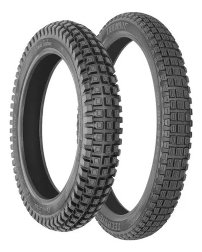 Par Pneu 90/90-21+4.00-18 Tk Block Technic Xre Falcon Xlr Xt