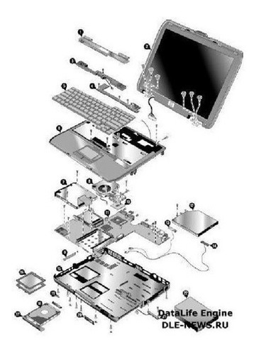 Puntotecno - Notebook Hp Pavilion Dv4-4000 En Desarme