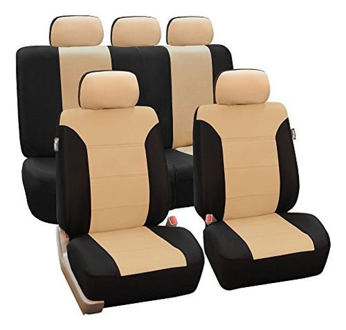 Fh Group Car Seat Covers Full Set Cloth - Universal Fit, Aut