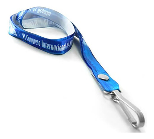 100 Cinta Lanyard Económica Personalizada Para Congresos