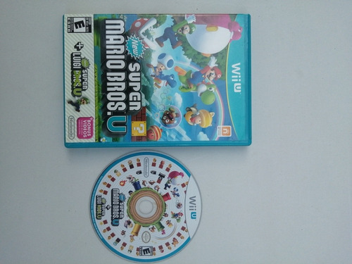 New Super Mario Bros U + Luigi Bros U Wii U (Usado)