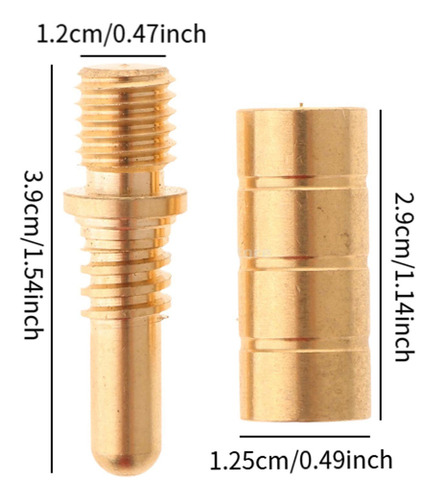 . Tornillo De Unión Para Taco De Billar, Herrajes Para Taco
