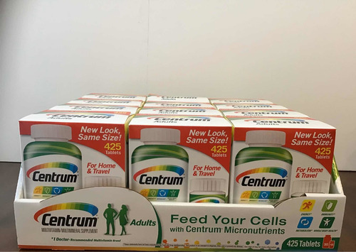 Centrum Adultos 425 Tabletas Multivitami - L a $140