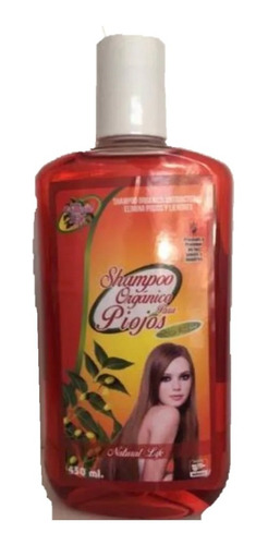 2 Shampoos Orgánico Para Piojos 100% Nat. Adios A Los Piojos