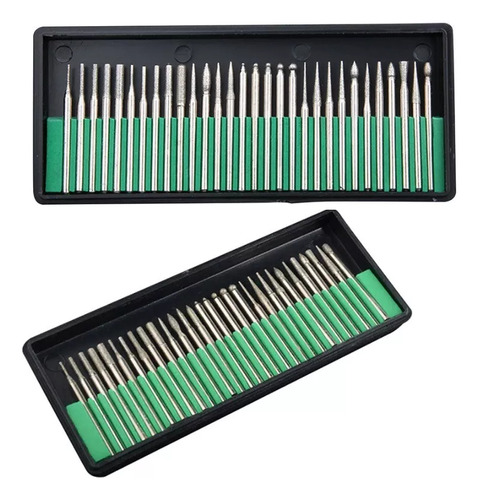 30 Brocas Diamantadas Dremel Mini Drill Mototool Grabado