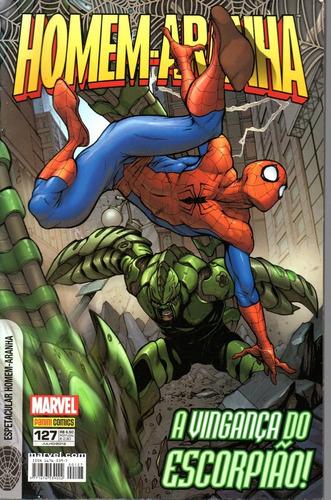 Homem-aranha N° 127 - 76 Páginas Em Português - Editora Panini - Formato 17 X 26 - Capa Mole - 2012 - Bonellihq Cx459 I23