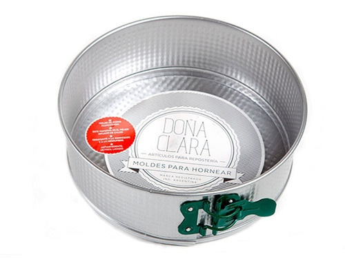 Tortera Desmontable Molde Aluminizado 24cm Doña Clara