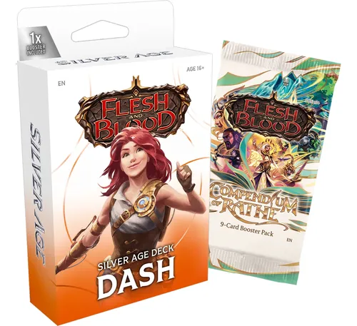 Flesh And Blood Tcg Chapter 1 Silver Age Deck Dash Cartas