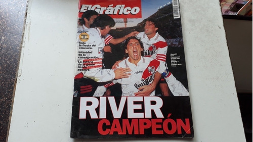 El Gráfico River Campeón Clausura 1997. Impecable 