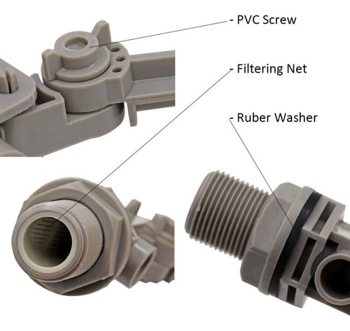 Water Float Valve With Adjustable Arm Grey Float Ball Va Cci