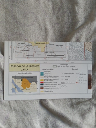 Libro Programa De Manejo Reserva De La Biosfera Janos (Usado)