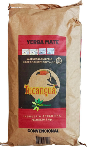 Yerba Mate Tucangua X 5 Kg