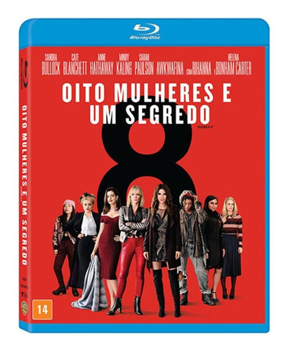 Oito Mulheres E Um Segredo - Blu-ray - Sandra Bullock - Novo