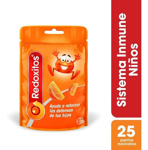 Redoxitos Naranja Pastilllas Masticables X 25