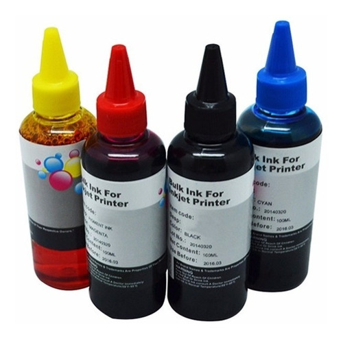 Kit Pack Tinta Premium Impresora Cartuchos Sistema Continuo