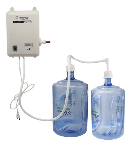 Triforce Sistema De Bomba Despachadora De Agua Embotellada Para Cafetera, Máquina De Hielo, Refrigerador, Pequeño, Blanco