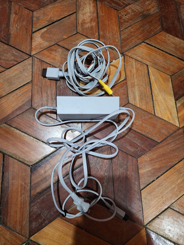 Vendo Adaptador De Corriente Y Cable De Video,nintendo Wii