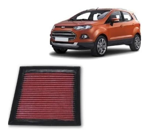 Filtro De Ar Esportivo Inbox Ford Ecosport 1.6 2014 