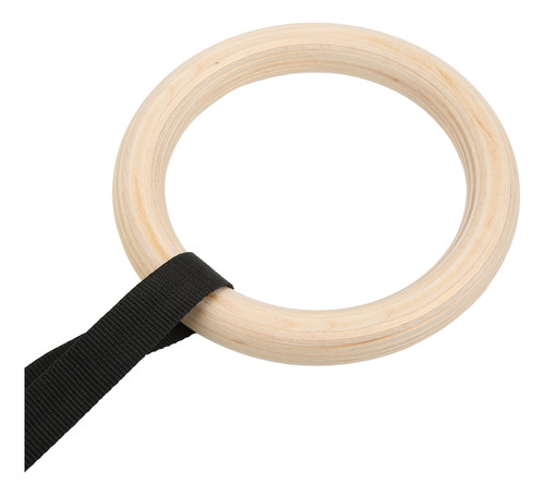 Anillos Para Ejercicios De Dominadas, 1 Par, De Madera, Ajus