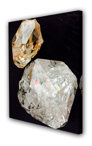 Cuadro 50x75cm Piedra Preciosa Cristal Cuarzo M5