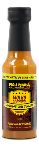 Molho De Pimenta Murupi Com Tucupi 150ml - Pimenta Amazônica
