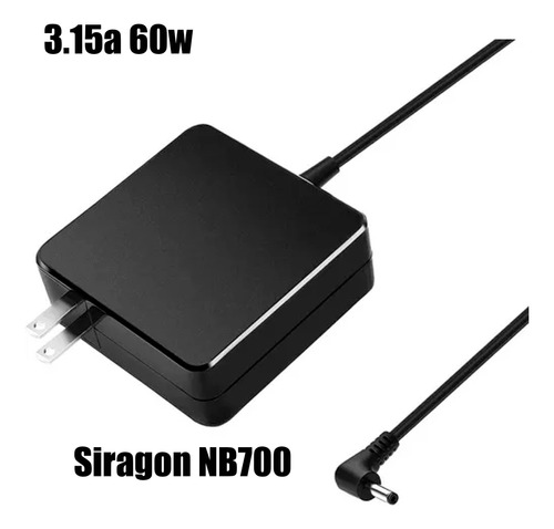 Cargador Siragon Nb7000 Original Punta 3,5*1,35mm 19v 60w