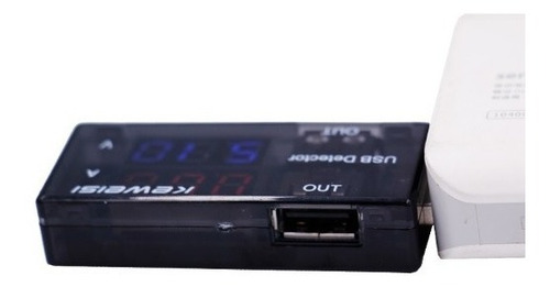 Medidor Digital De Corriente Y Voltaje Del Puerto Usb