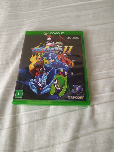 Megaman 11 Original Nacional Xbox One Mídia Física 