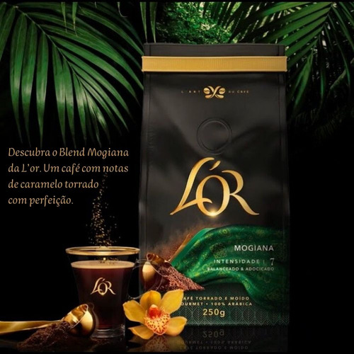 Café Gourmet Lor Mogiana Torrado E Moído Kit 3 Pacotes 250g