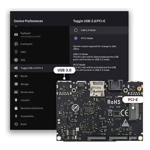 Computadora De Placa Única Khadas, Vim3 Pro Amlogic A311d, M