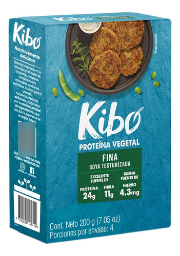 Proteina Vegetal Kibo Fina Soya Texturizada X 200g