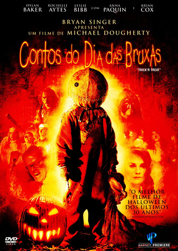 Contos Do Dia Das Bruxas - Dvd - Anna Paquin - Dylan Baker