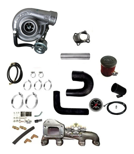 Kit Turbo Ap Diesel 1.6 1.7 1.9 Com Pressurização Mi