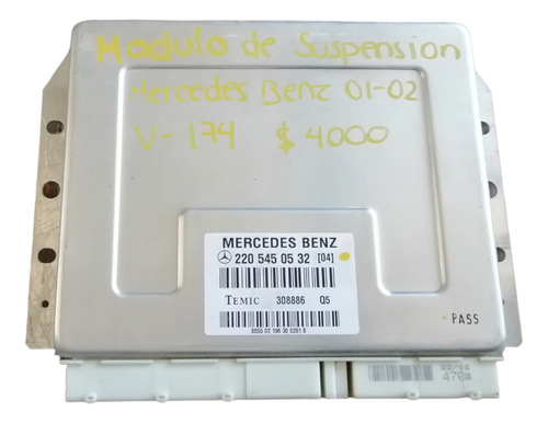 Modulo De Suspensión Mercedes Benz 01-02 V-174