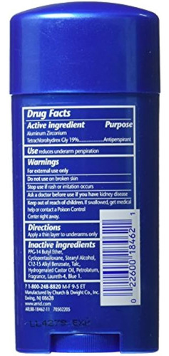 Arrid Xx Ultra Fresh Extra Extra Dry Desodorante Antitranspi