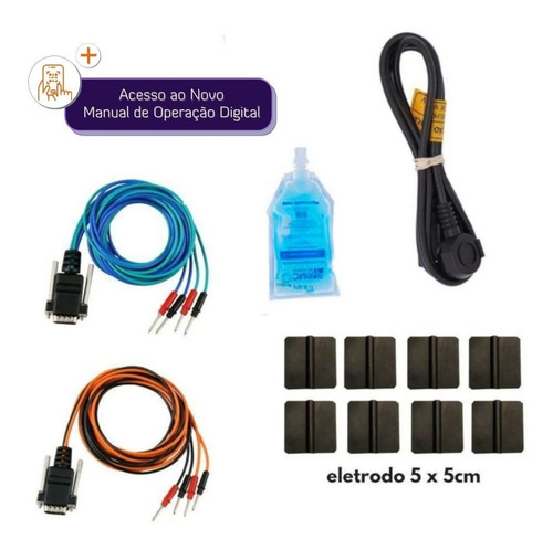 Imagem 5 de 9 de Corrente Russa Neurodyn Ii Ibramed + 1kg De Gel Brinde