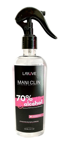 Mani Clin 240ml - Limpiador De Uñas De Layuve