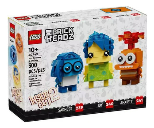Lego Divertidamente -tristeza, Alegria E 40749 Quantidade De Peças 300