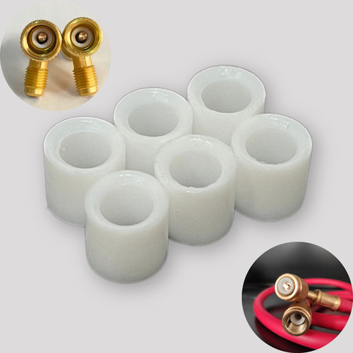 Kit 100 Un Reparo Mangueiras Manifold Vedação Tecnil Nylon Armz