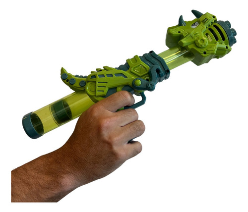 Pistola Jurassic Dino Shooter Lanza Dardos Bolas 