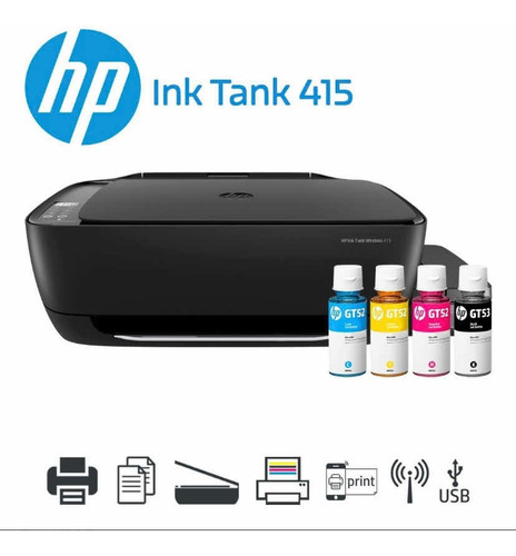 Impresora Hp 415 Tinta Continua Multifuncional Wifi